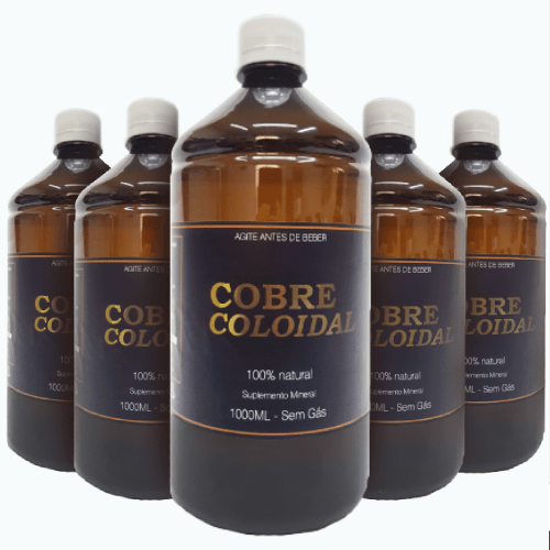 Cobre Coloidal - Kit com 5 litros